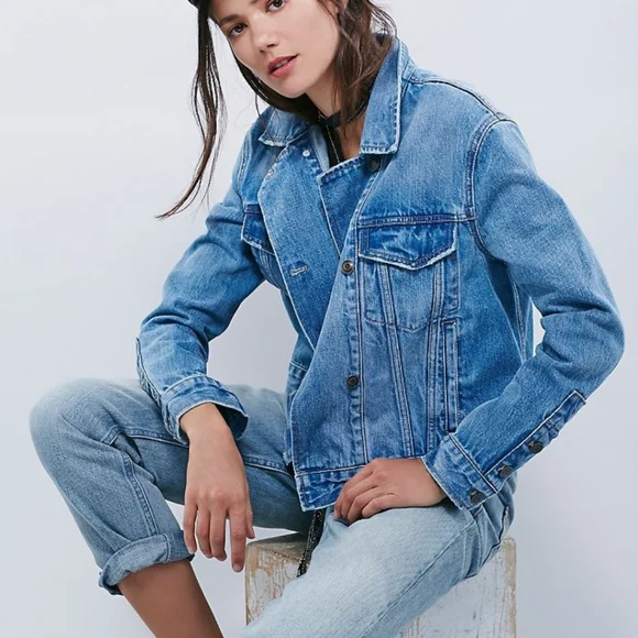 Free People Roe Denim Jacket - Picture 2 of 9